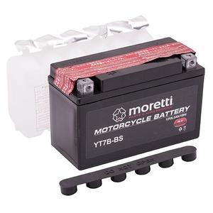 Konventionelle Motorradbatterie Moretti MT7B-BS, 12V 6,5Ah Ausverkauf