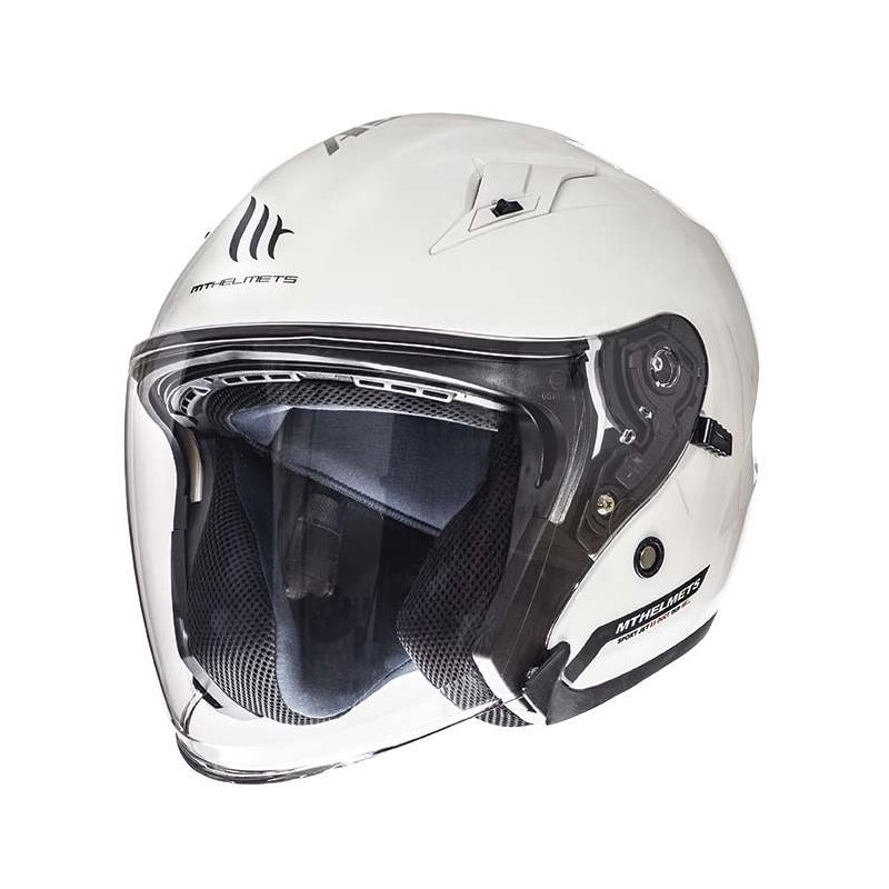 Motorradhelm offen MT Avenue SV weiß