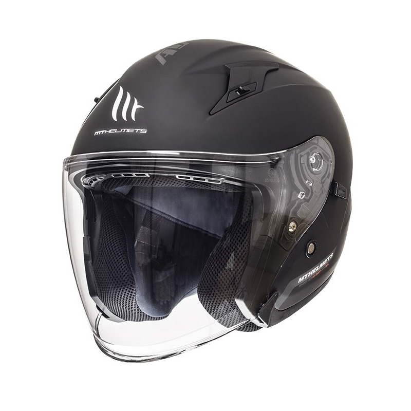 MT Avenue SV offener Motorradhelm schwarz matt Ausverkauf