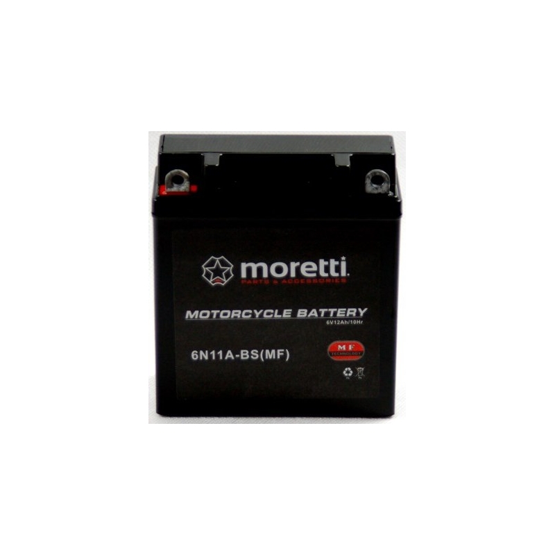 Wartungsfreie Gel-Batterie Moretti MTX20-BS,12V 18Ah