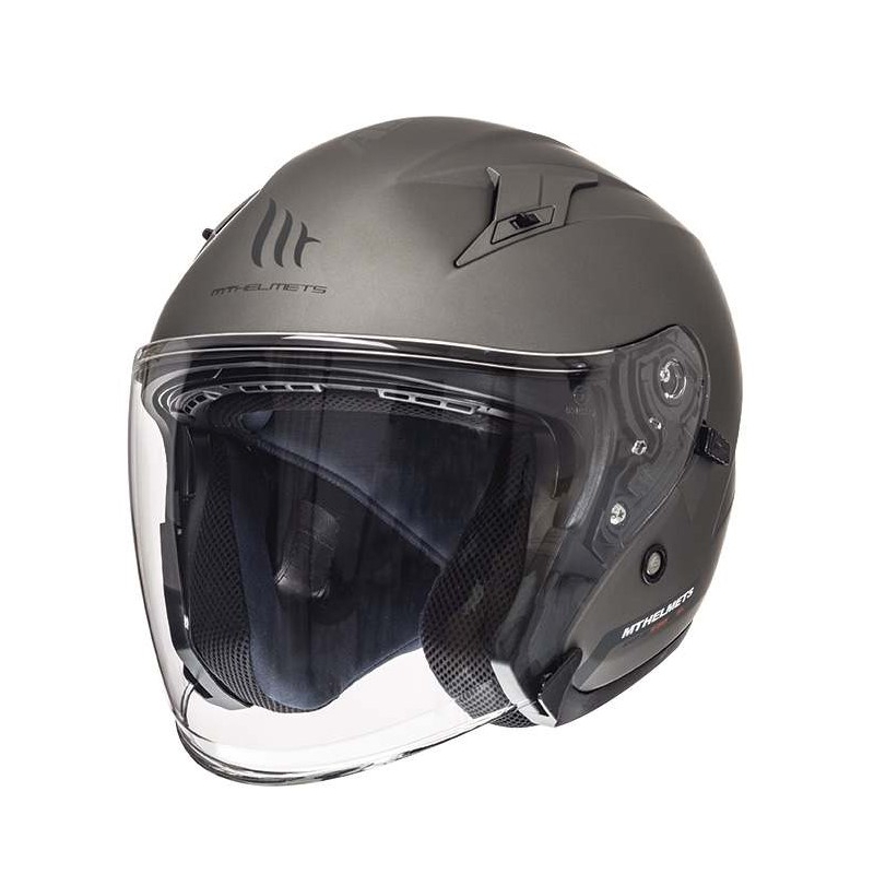 Motorradhelm Open MT Avenue SV Titanium Matte Ausverkauf