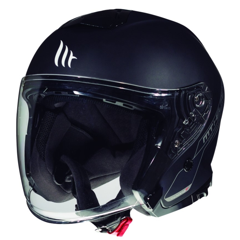 MT Thunder SV Jet Black Open Motorradhelm