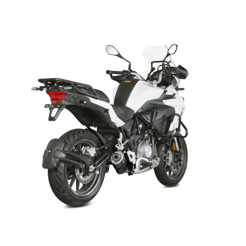 Auspuffendstück STORM OVAL Steel black für BENELLI TRK 502 2017-2025