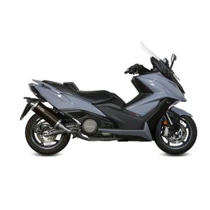 Auspuffendstück STORM OVAL O.008.LX2B Steel black