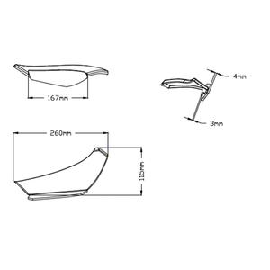 Seiten Spoiler PUIG DOWNFORCE 20297N schwarz