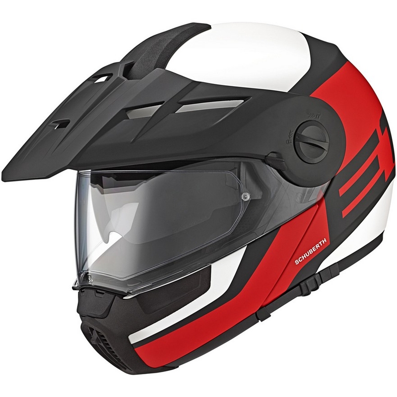 Schuberth E1 rot Enduro Klapphelm Ausverkauf