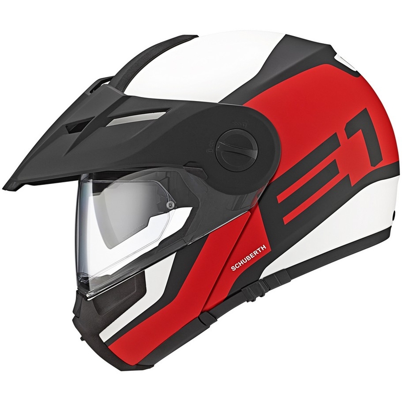 Schuberth E1 rot Enduro Klapphelm Ausverkauf