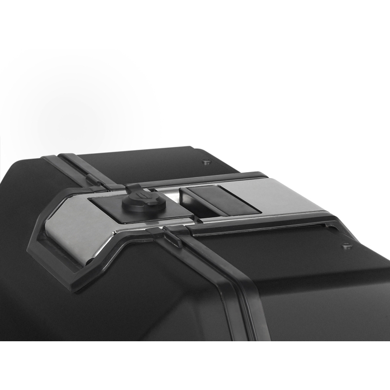 Complete set of aluminum cases SHAD TERRA BLACK, 48L topcase + 36L / 36L side cases, including mounting kit and plate SHAD HONDA X-ADV 750