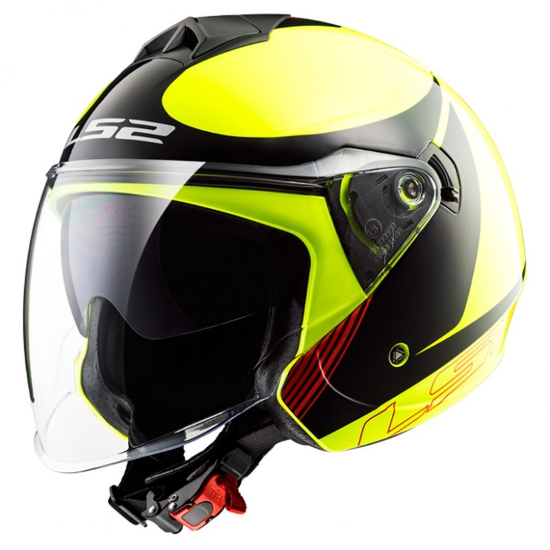 LS2 OF573 Twister Plane Open Motorradhelm