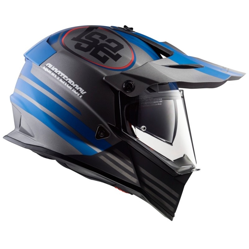 Enduro-Helm LS2 MX436 Pionier Quarterback