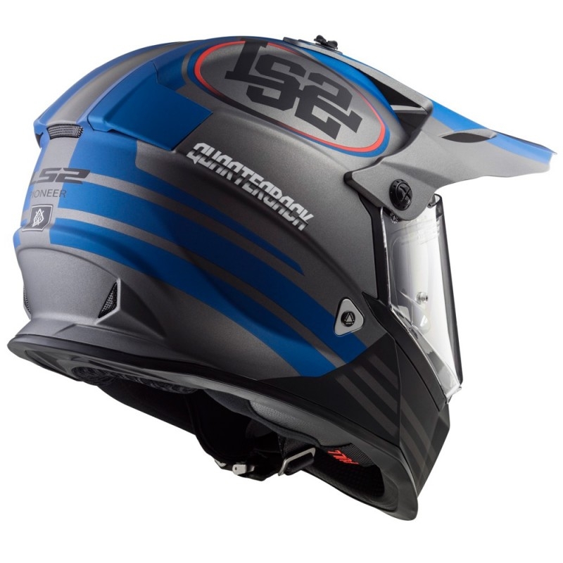 Enduro-Helm LS2 MX436 Pionier Quarterback