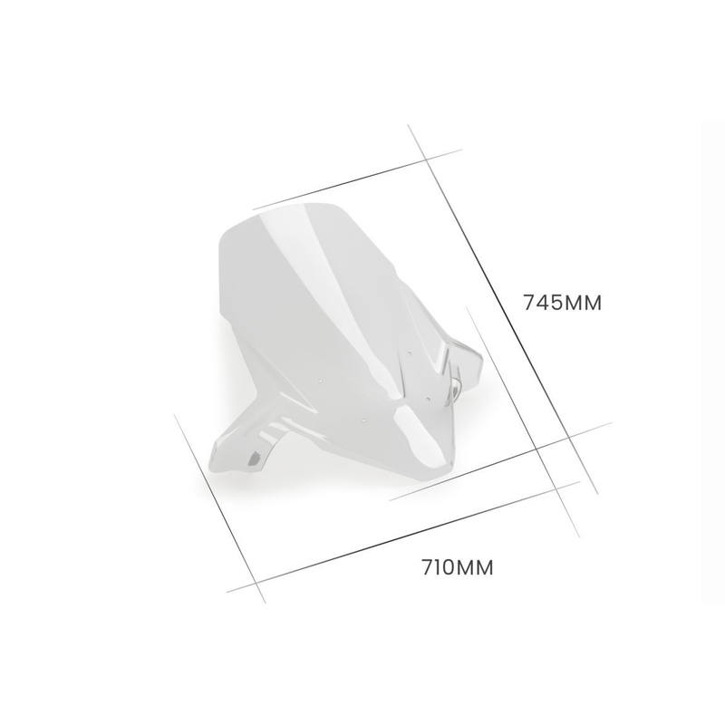 Windschirm PUIG V-TECH LINE TOURING transparent