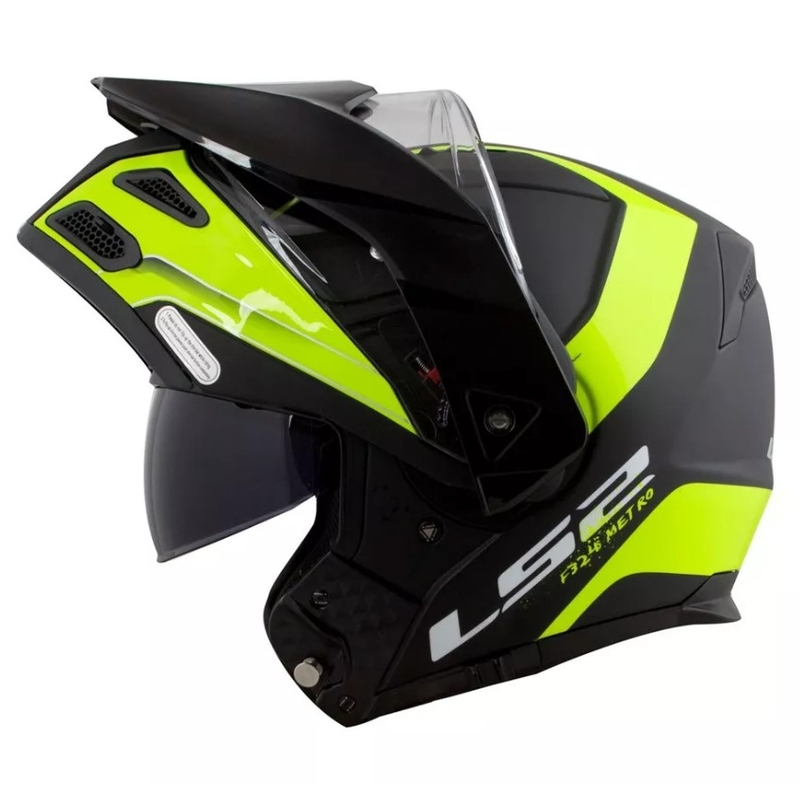LS2 FF324 Metro EVO Rapid schwarz-fluo gelb Helm zu verkaufen Ausverkauf