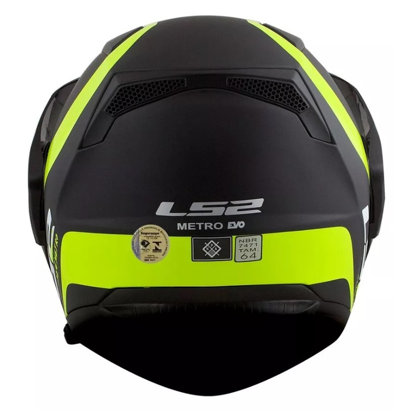 LS2 FF324 Metro EVO Rapid schwarz-fluo gelb Helm zu verkaufen Ausverkauf