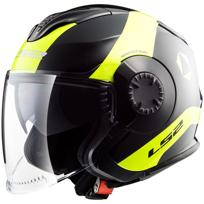 Offener Motorradhelm LS2 OF570 Verso Technik Ausverkauf