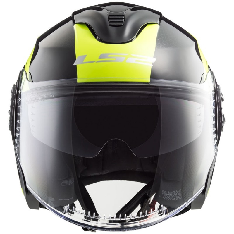 Offener Motorradhelm LS2 OF570 Verso Technik Ausverkauf