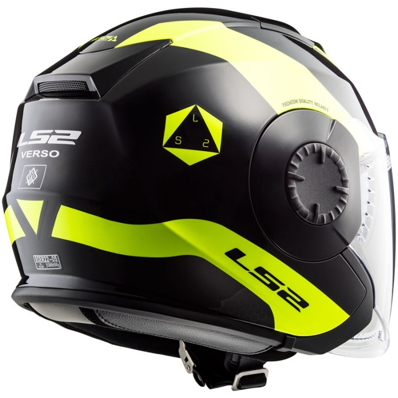 Offener Motorradhelm LS2 OF570 Verso Technik Ausverkauf