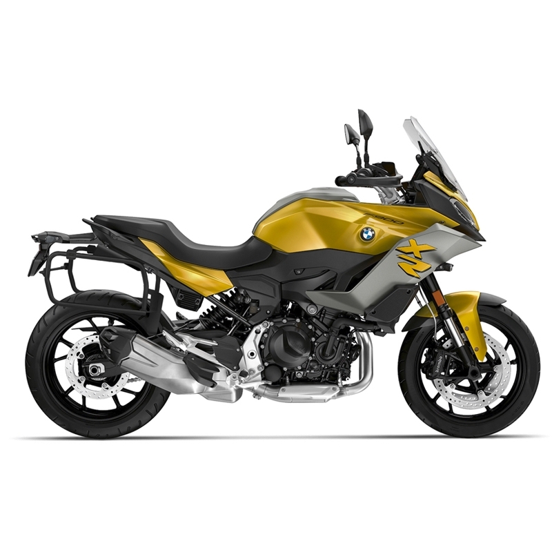 Complete set of aluminum cases SHAD TERRA, 48L topcase + 36L / 36L side cases, including mounting kit and plate SHAD BMW F 900 XR