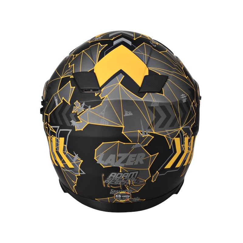 Integral Motorradhelm Lazer Bayamo Adam Special Replik gelb Ausverkauf