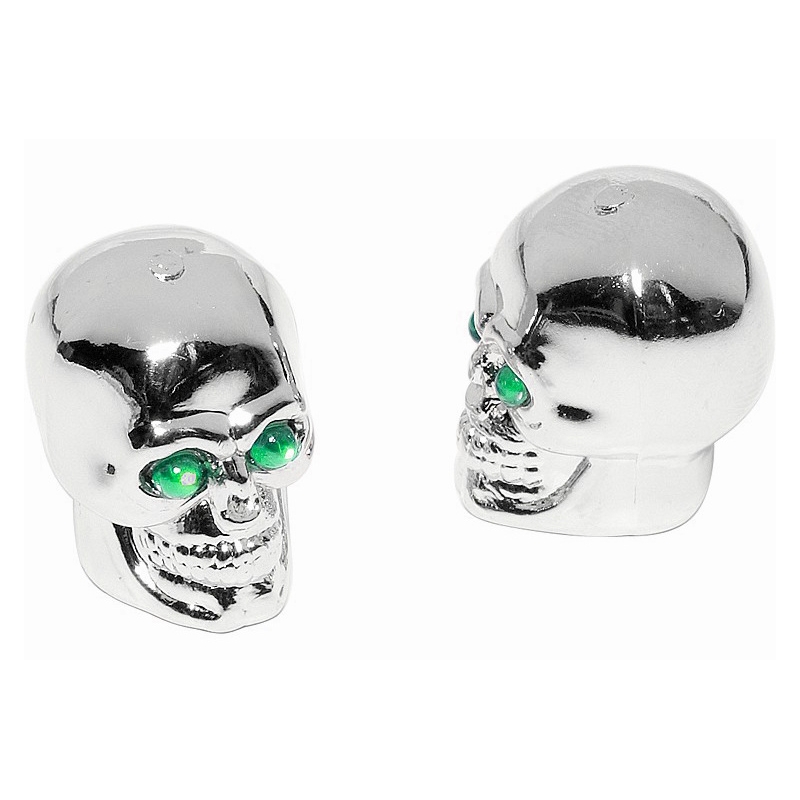Ventilkappen R-TECH Totenkopf 2 Stück
