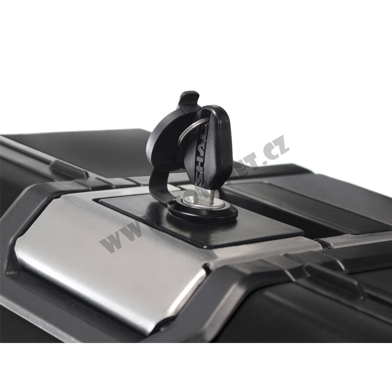 Complete set of 47L / 47L SHAD TERRA BLACK aluminum side cases, including mounting kit SHAD HONDA NC 750 X 2021-