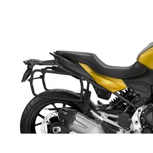 Complete set of 47L / 47L SHAD TERRA BLACK aluminum side cases, including mounting kit SHAD BMW F 900 XR
