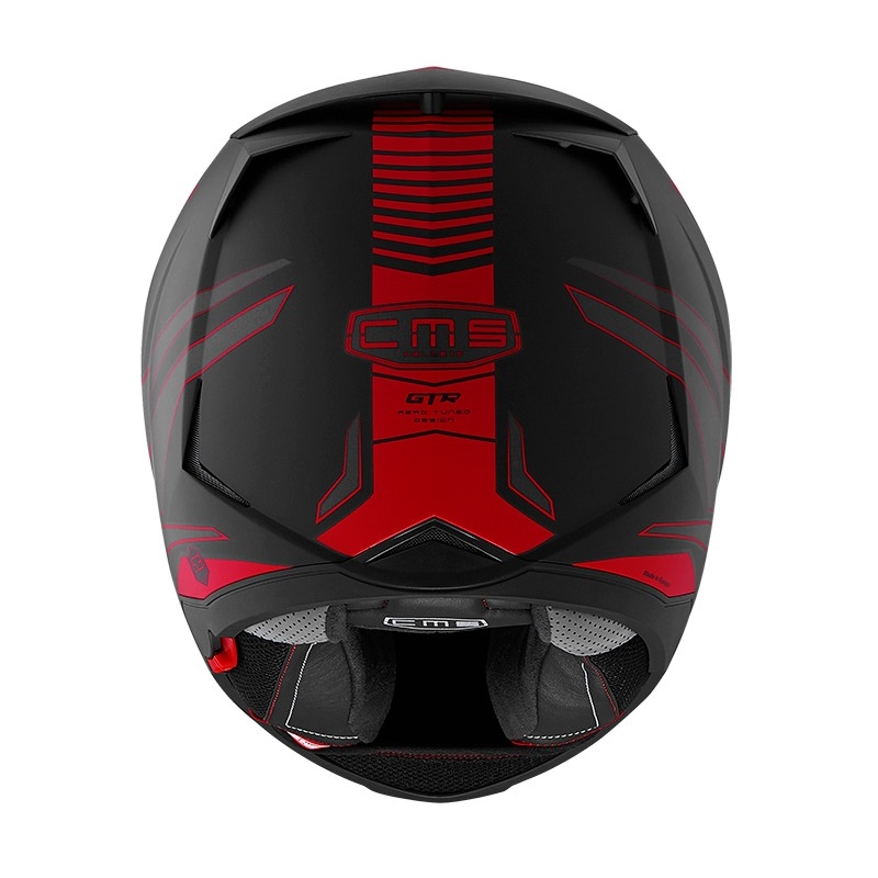 Motorradhelm CMS GTR Spitfire rot