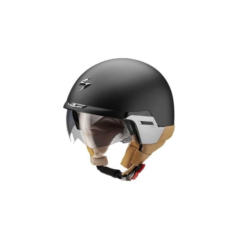 Motorradhelm Scorpion EXO-100 Padova II schwarz matt Ausverkauf