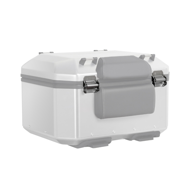 Complete set of aluminum cases SHAD TERRA, 48L topcase + 47L / 47L side cases, including mounting kit and plate SHAD Aprilia Tuareg 660