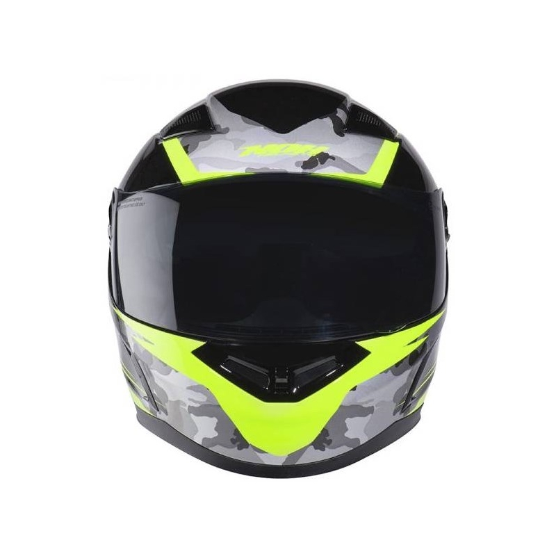 Integral Motorradhelm NOX N917 Side schwarz-fluo gelb-camo