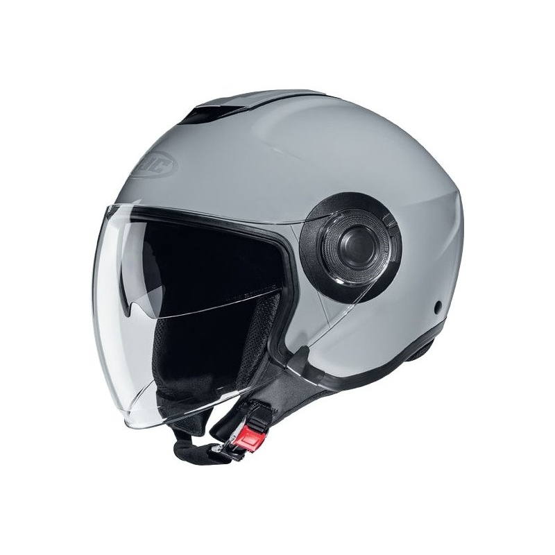 Offener Motorradhelm HJC i40N Solid grey