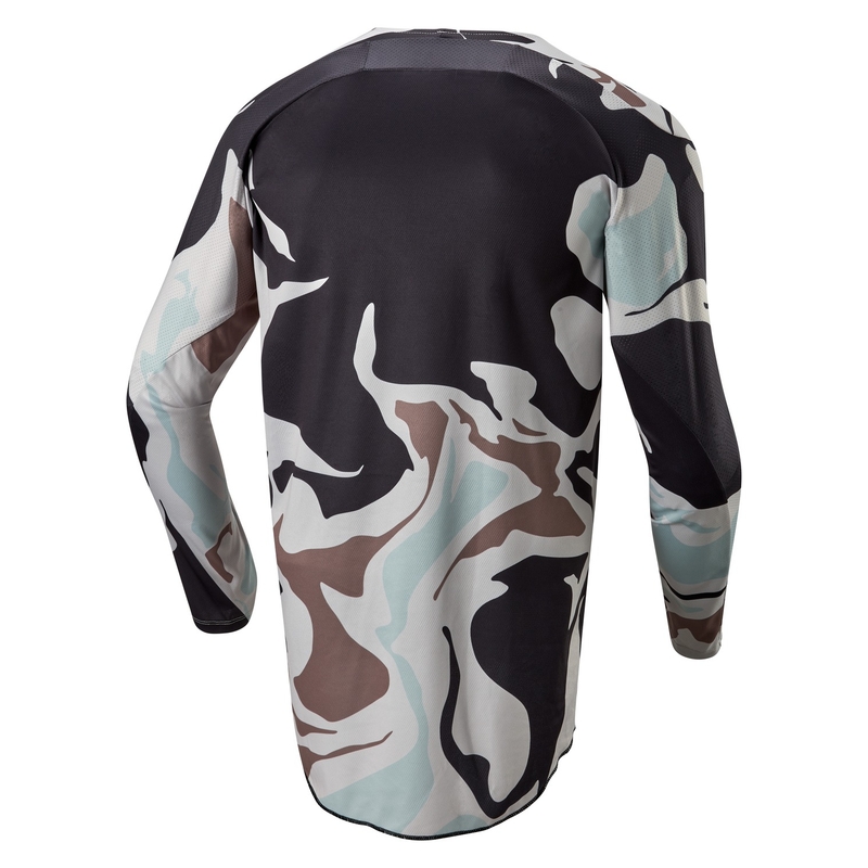Alpinestars Racer Tactical Motocross Jersey 2024 camo-grau
