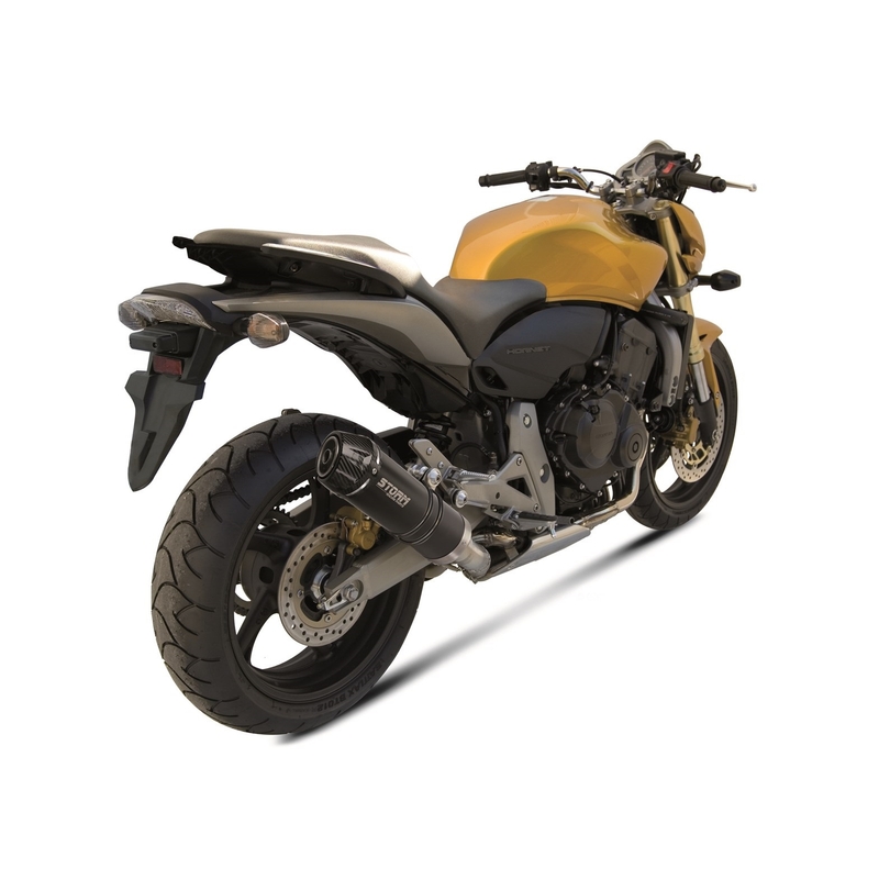 Auspuffendstück STORM GP Black with carbon cap