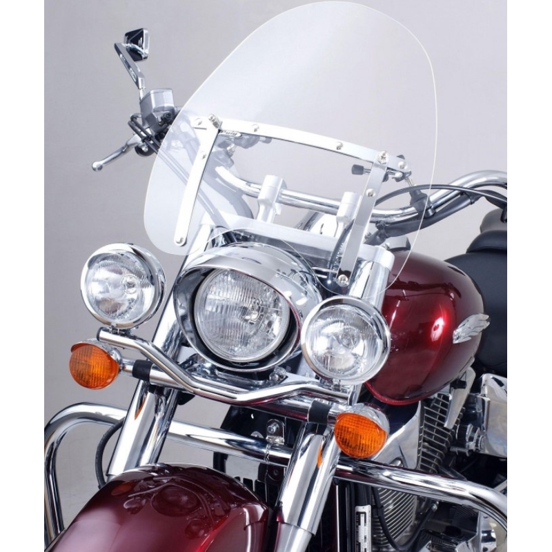 R-TECH Universal B Motorrad-Windschutzscheibe - klar