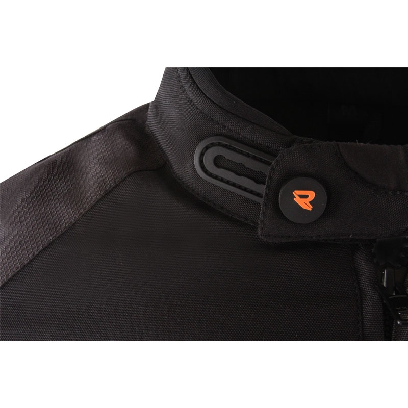Street Racer Flex Motorradjacke schwarz-orange