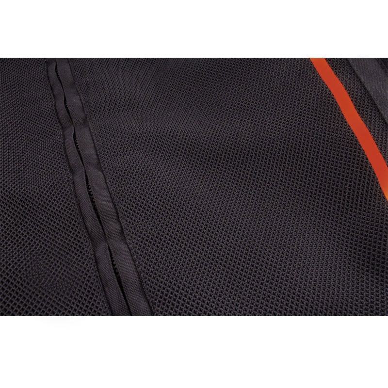 Street Racer Flex Air Motorradjacke schwarz-rot