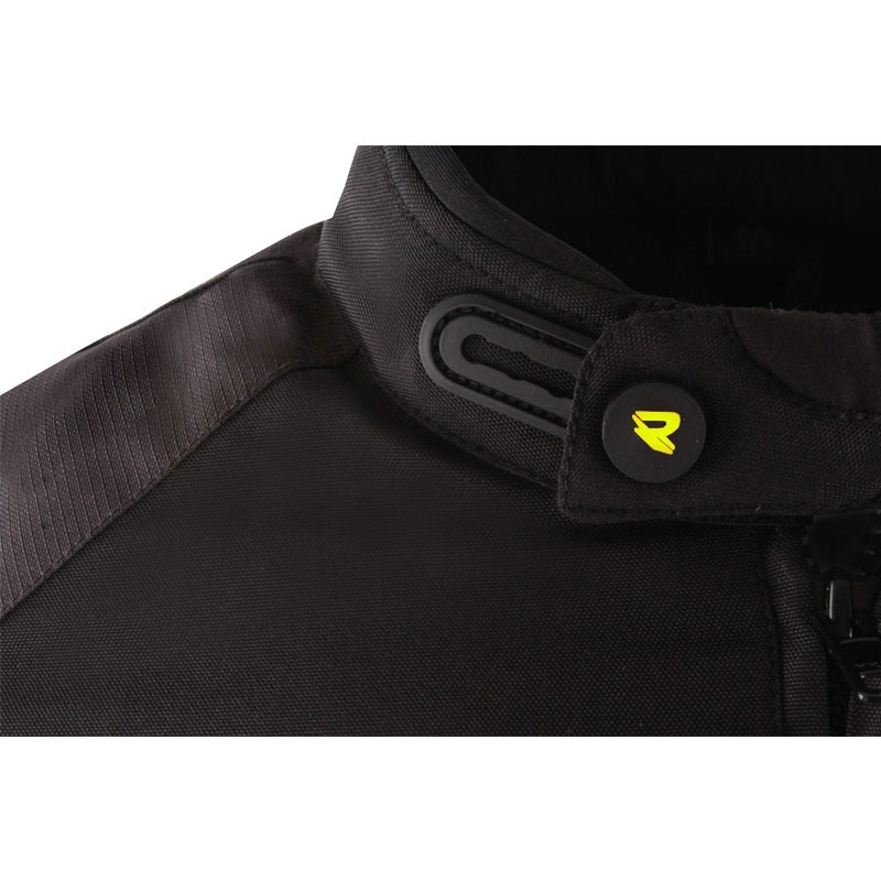 Street Racer Flex Air Motorradjacke Schwarz-Fluogelb