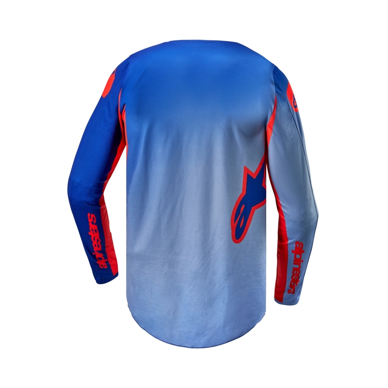 Alpinestars Fluid Lucent 2024 Motocross-Trikot blau-orange