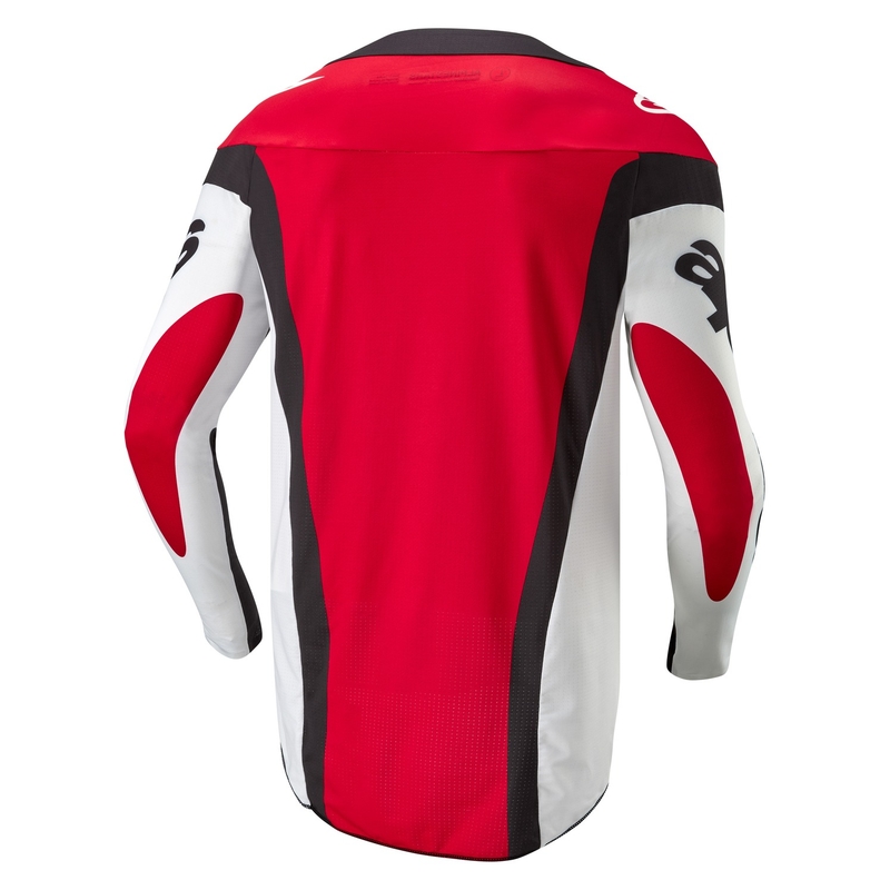 Alpinestars Techstar Ocuri Motocross Trikot rot-weiß-schwarz