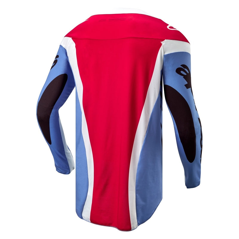 Alpinestars Techstar Ocuri Motocrosstrikot blau-weiß-rot