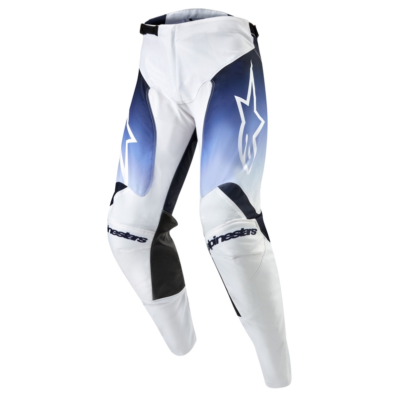 Alpinestars Racer Hoen Motocrosshose weiß-blau