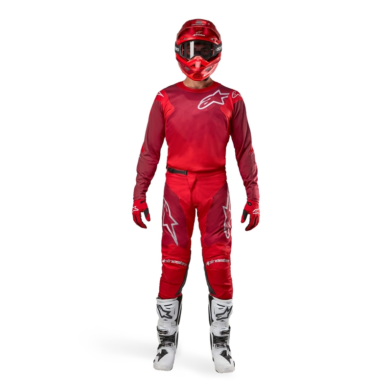 Alpinestars Racer Hoen Motocrosshose rot-wein