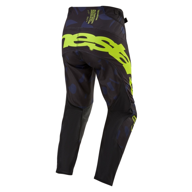 Alpinestars Techstar Rantera Motocrosshose schwarz-blau-neongelb