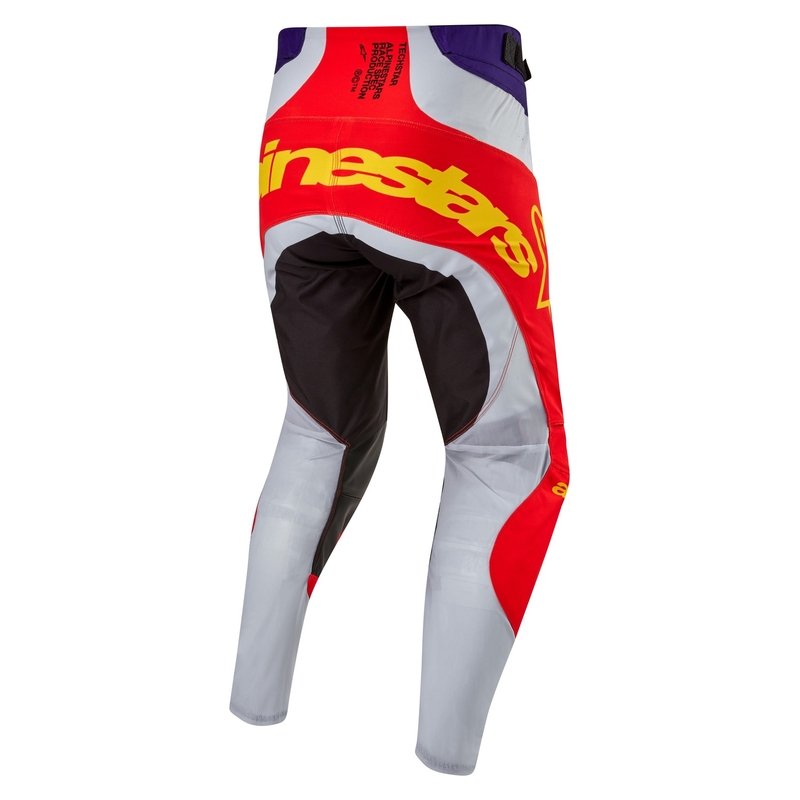 Alpinestars Techstar Ocuri Motocrosshose orange-grau-lila-gelb Ausverkauf