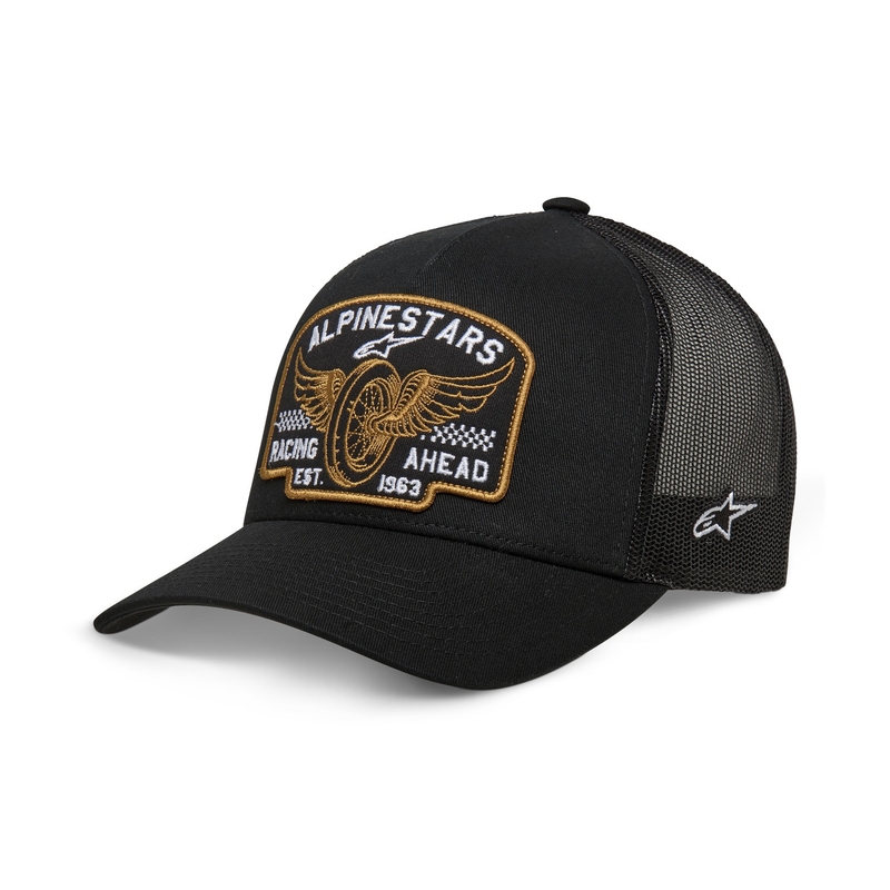 Alpinestars Heritage Patcher Kappe schwarz-schwarz