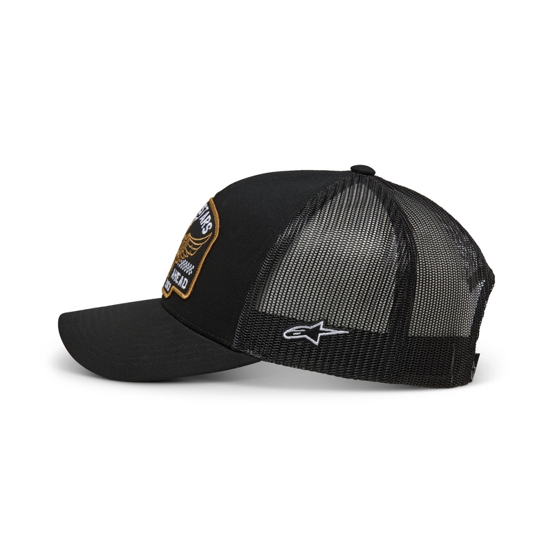 Alpinestars Heritage Patcher Kappe schwarz-schwarz