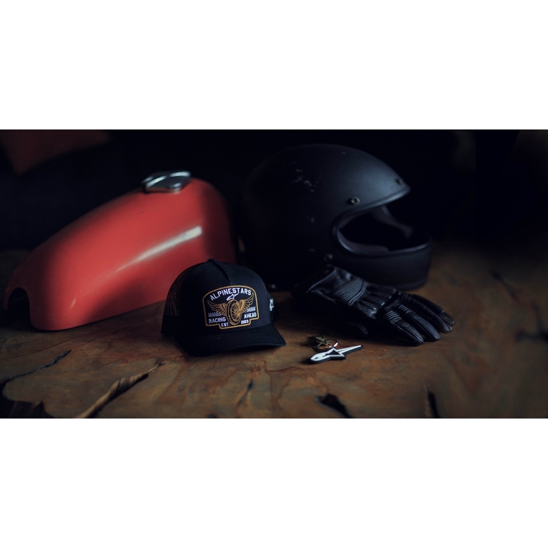 Alpinestars Heritage Patcher Kappe schwarz-schwarz