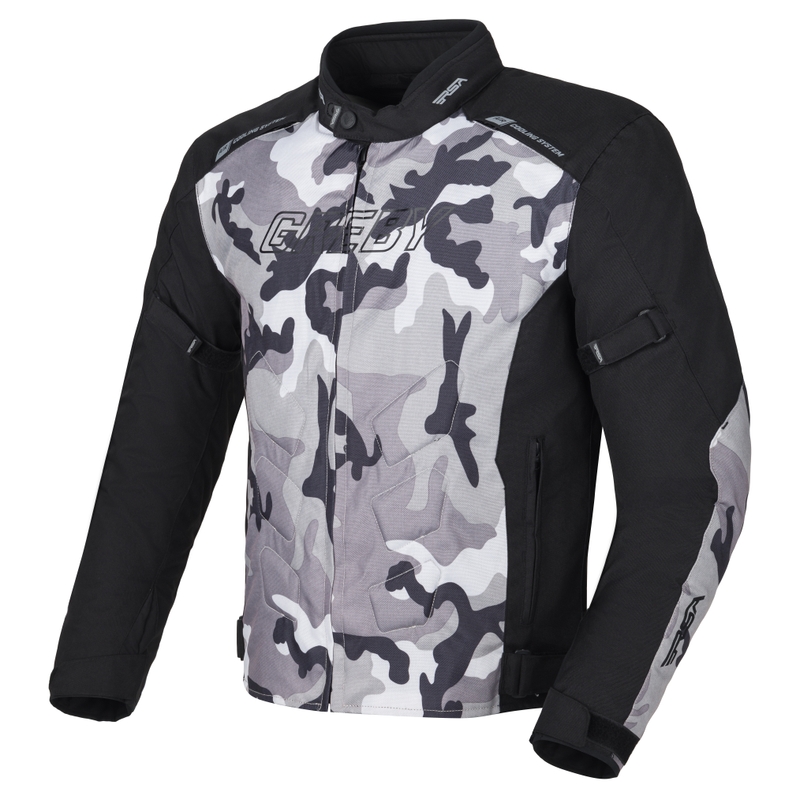 RSA Greby 2 Camouflage-Motorradjacke