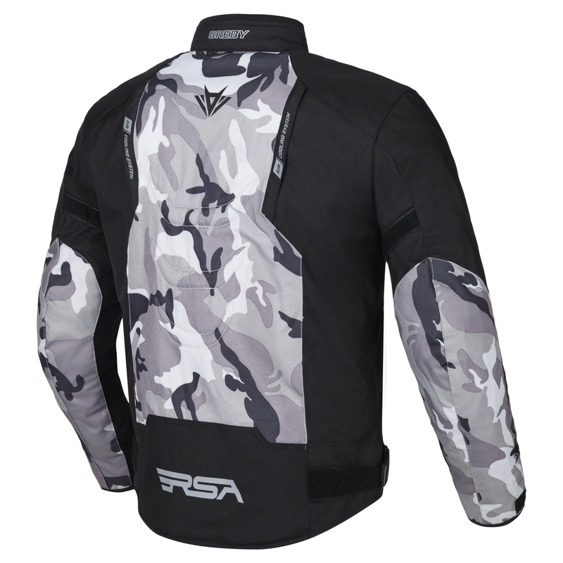RSA Greby 2 Camouflage-Motorradjacke