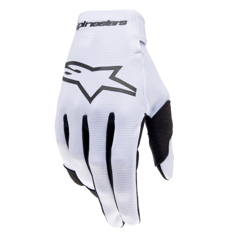 Alpinestars Radar Motocross-Handschuhe hellgrau-schwarz